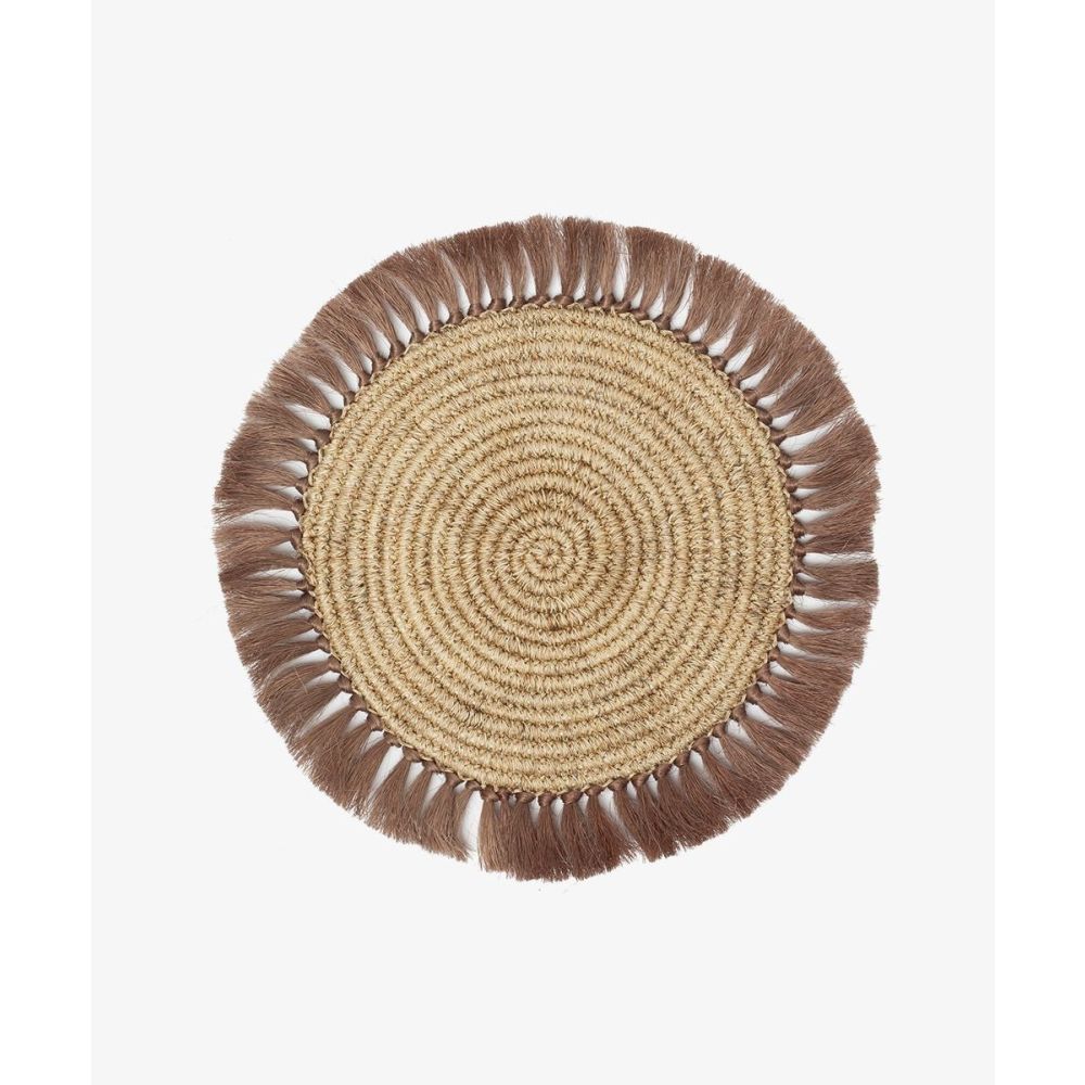 INDIVIDUAL FIQUE CON FLECOS - TAUPE