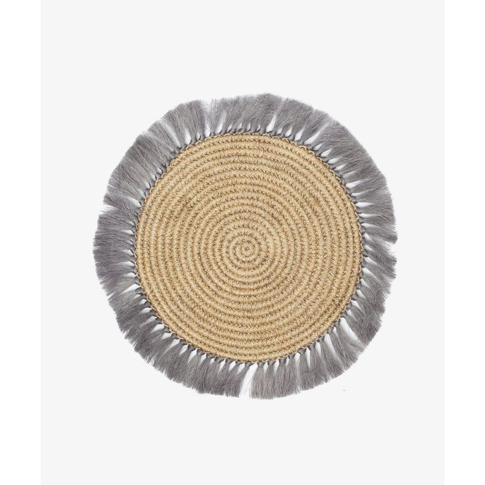 INDIVIDUAL FIQUE CON FLECOS - GRIS