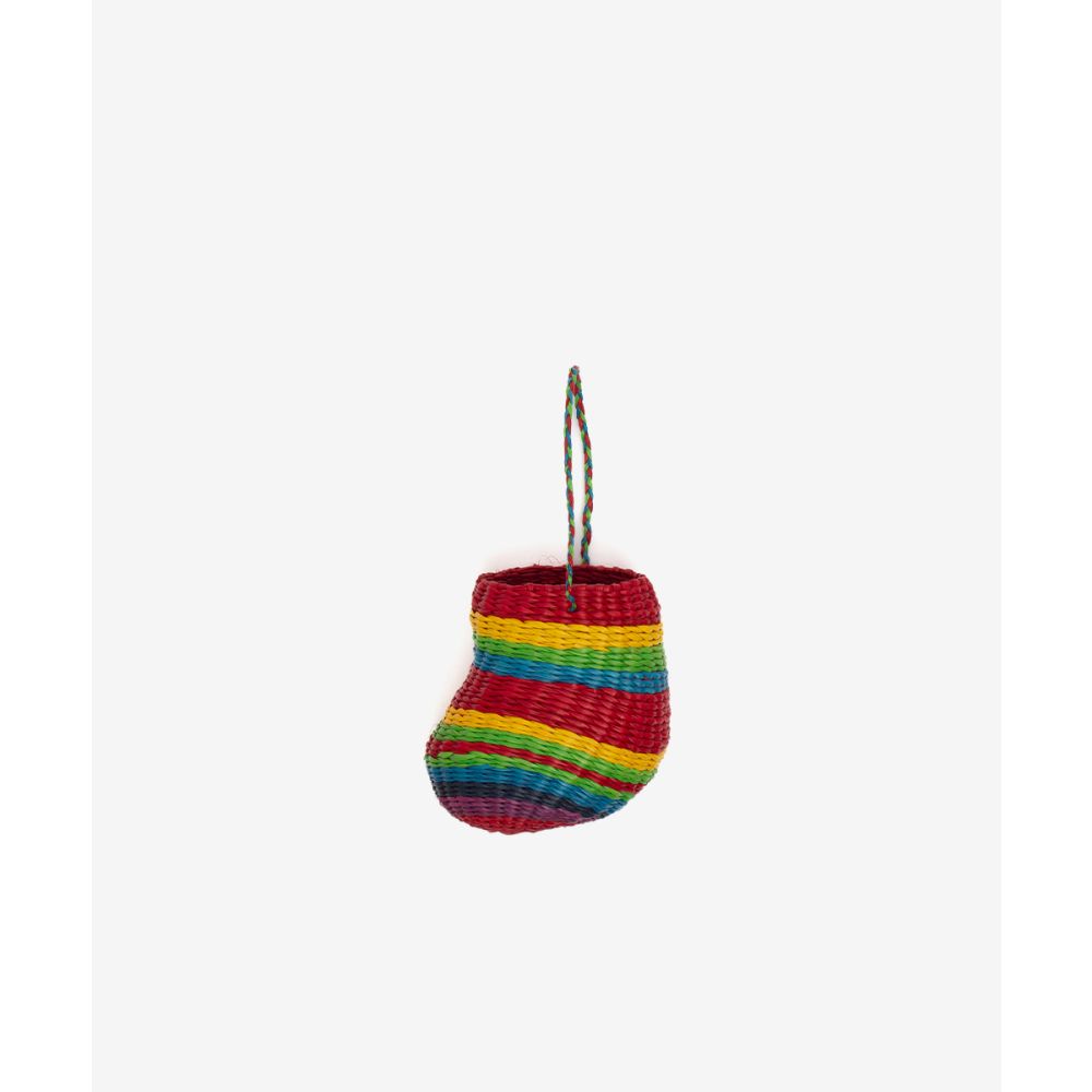 ADORNO PARA COLGAR EN IRACA - BOTA MULTICOLOR