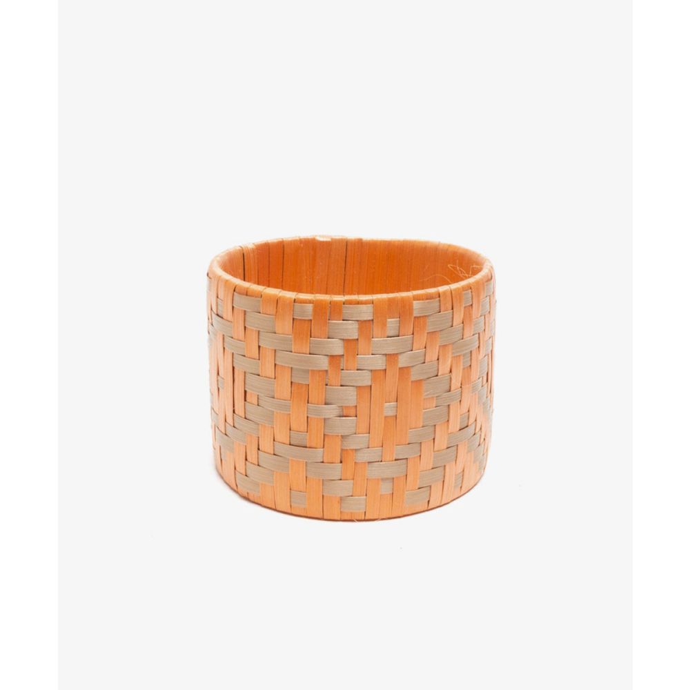 SERVILLETERO FIBRA TETERA - NARANJA Y BEIGE