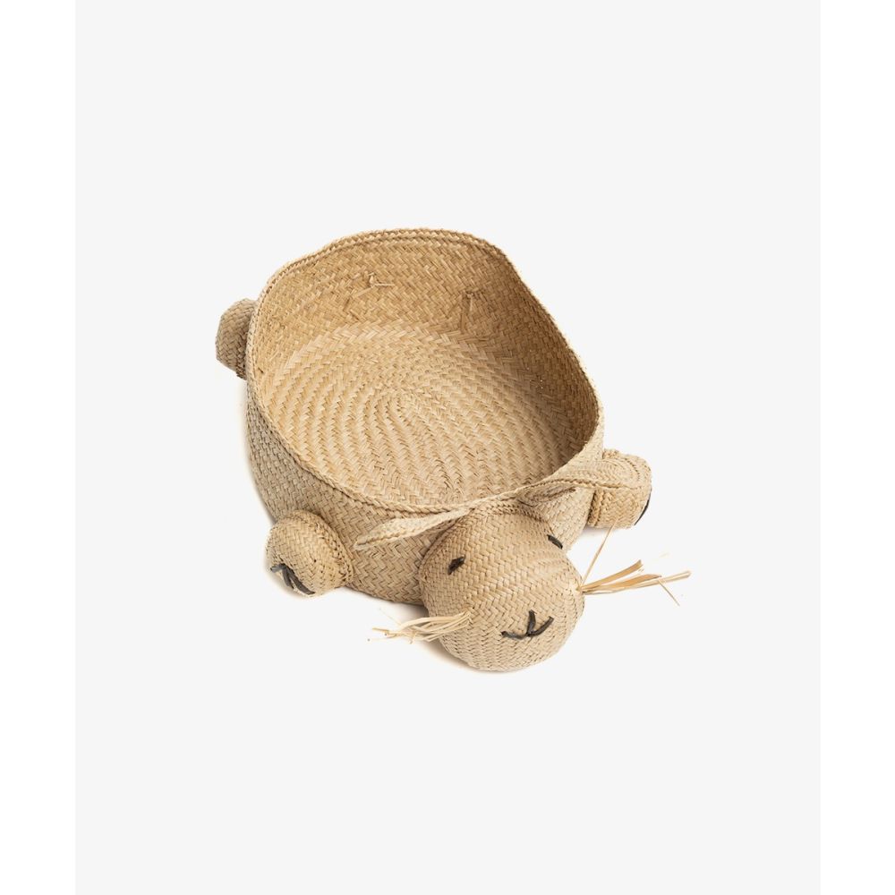 CESTA CONEJO- BEIGE