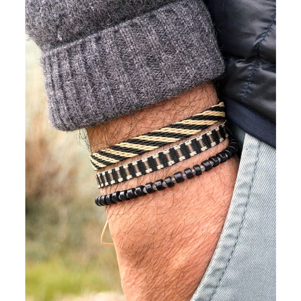 SET BRACELETS - BLACK