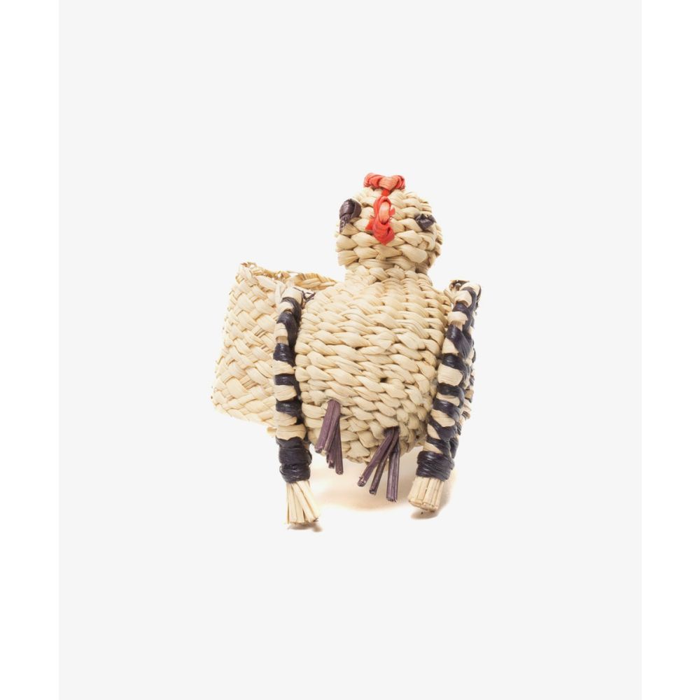 Servilletero Gallina - Blanco y Negro
