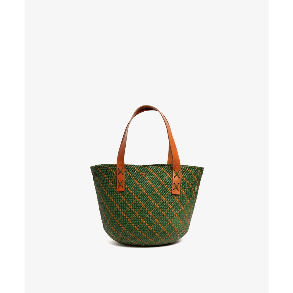 CANASTO BAG XS - WITH LEATHER STRAP