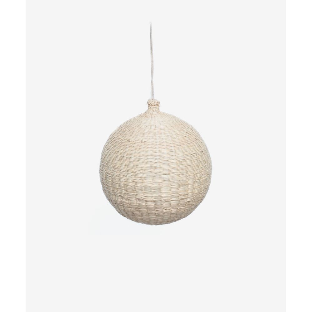 Bola de navidad 12 cm - 1 unidad - BLANCO