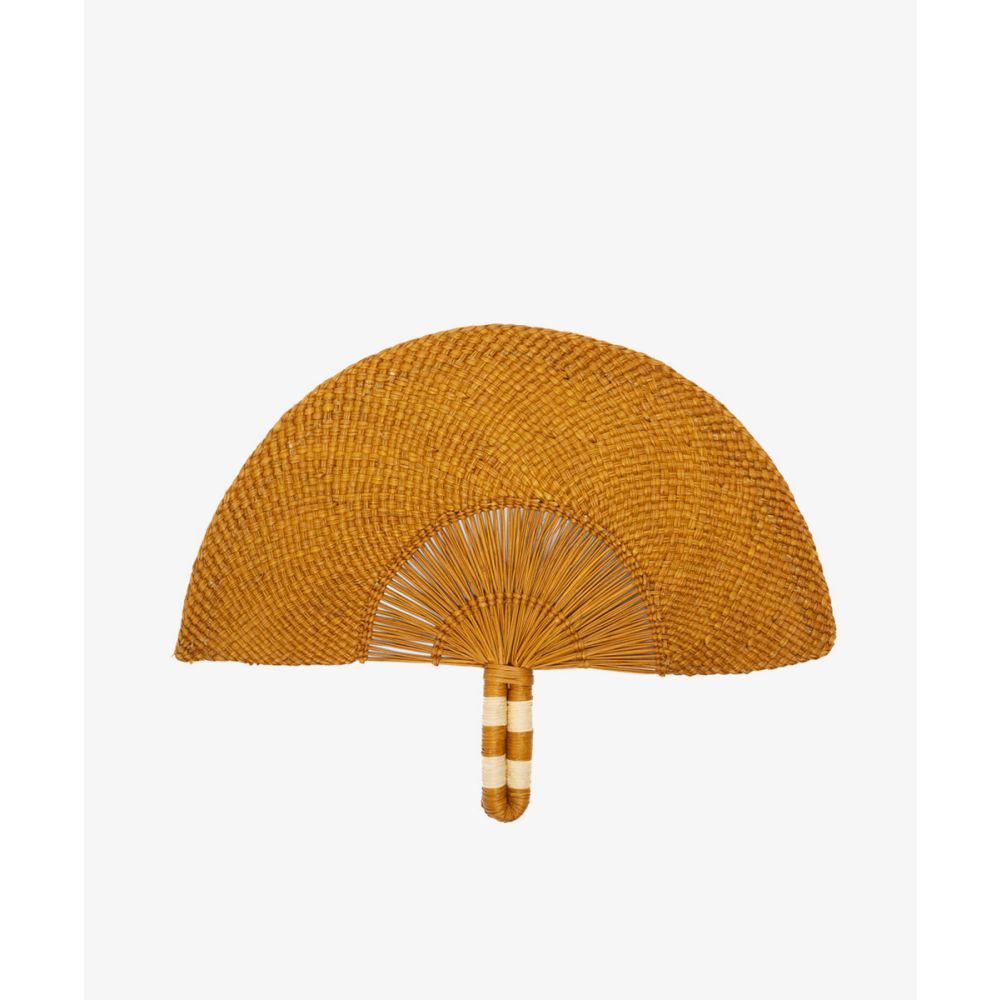 Abanico de mano - CAMEL & BEIGE