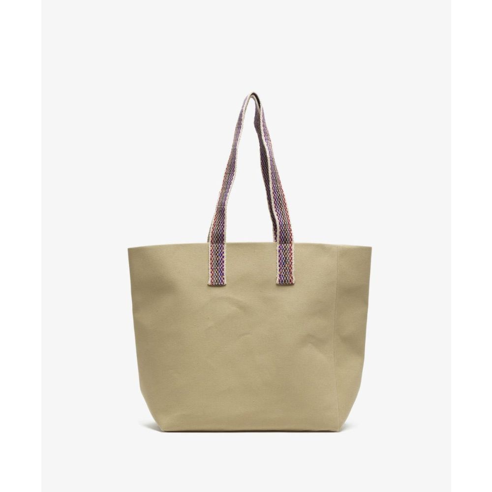 BOLSO CANVAS - KAKI - VERDE Y MARINO