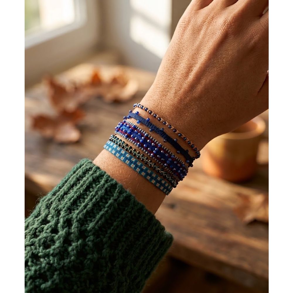 SET BRACELETS - BLUE