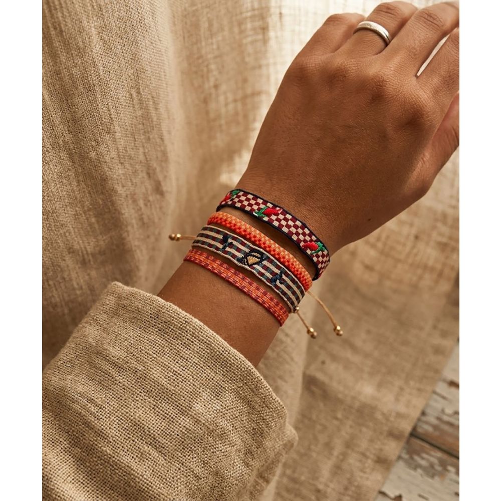 SET BRACELETS - ORANGE