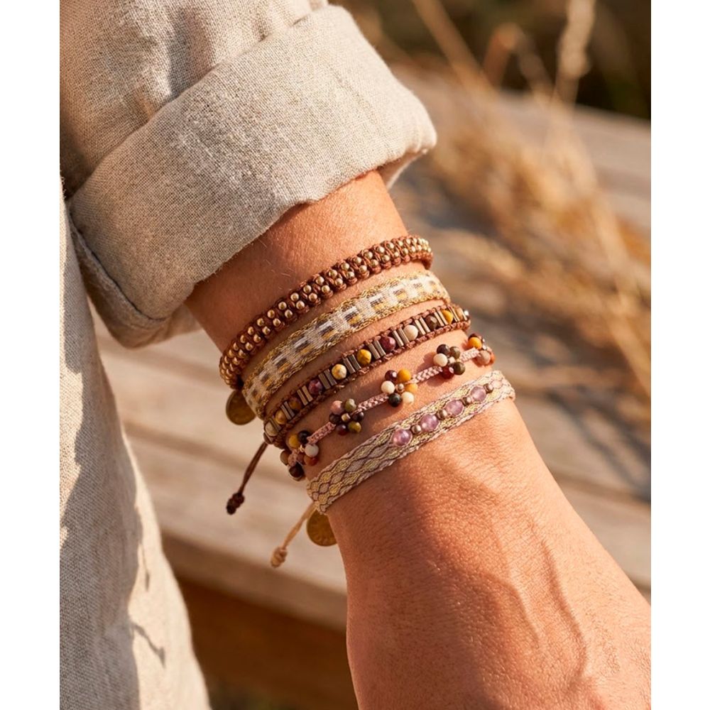 SET BRACELETS - EARTH TONES