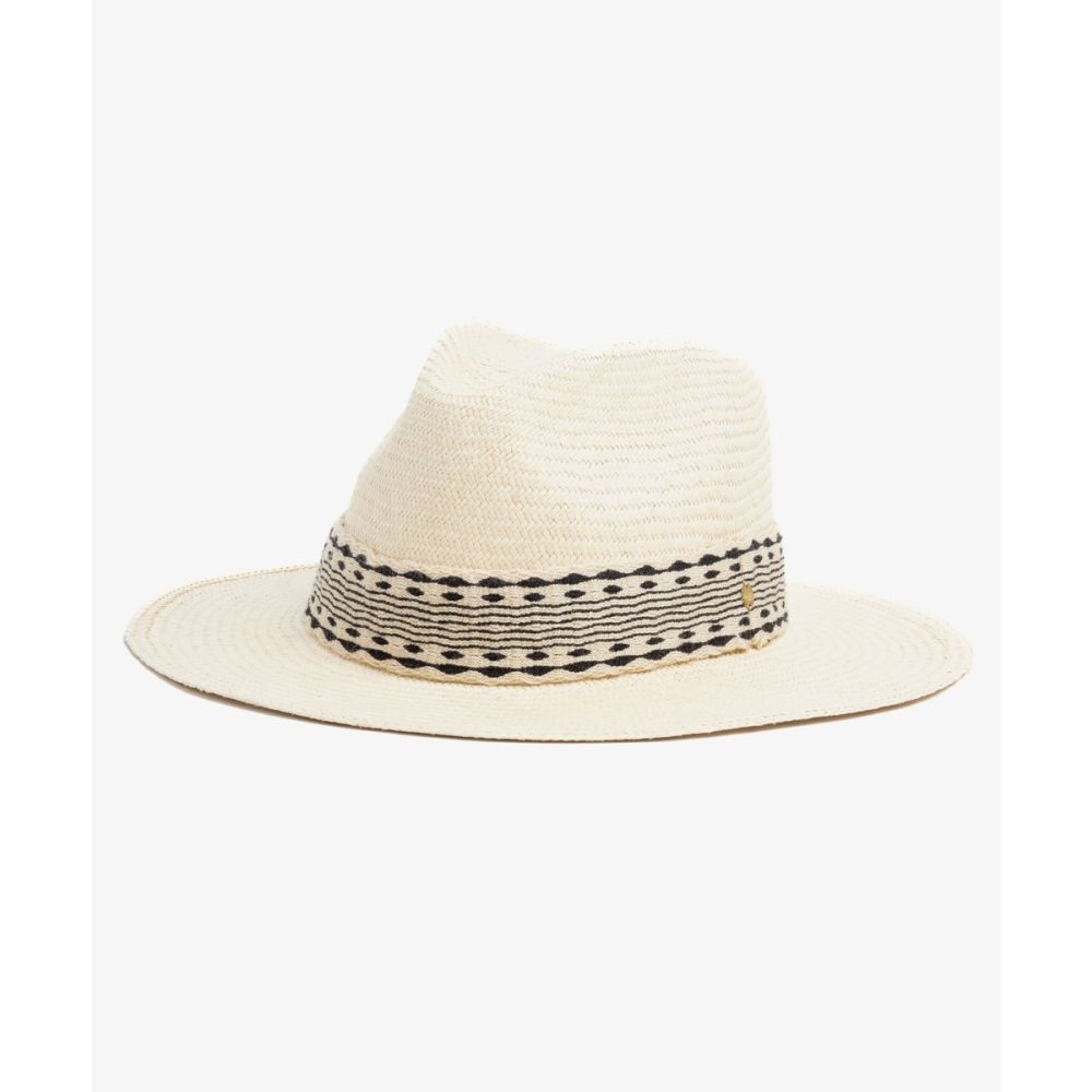 SOMBRERO PANAMA CON CINTA - BEIGE