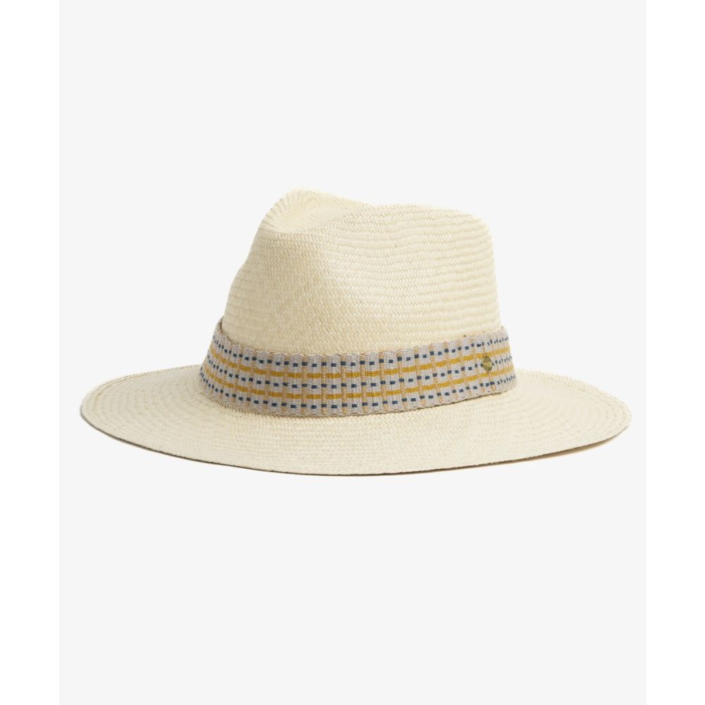 SOMBRERO PANAMA CON CINTA - BEIGE