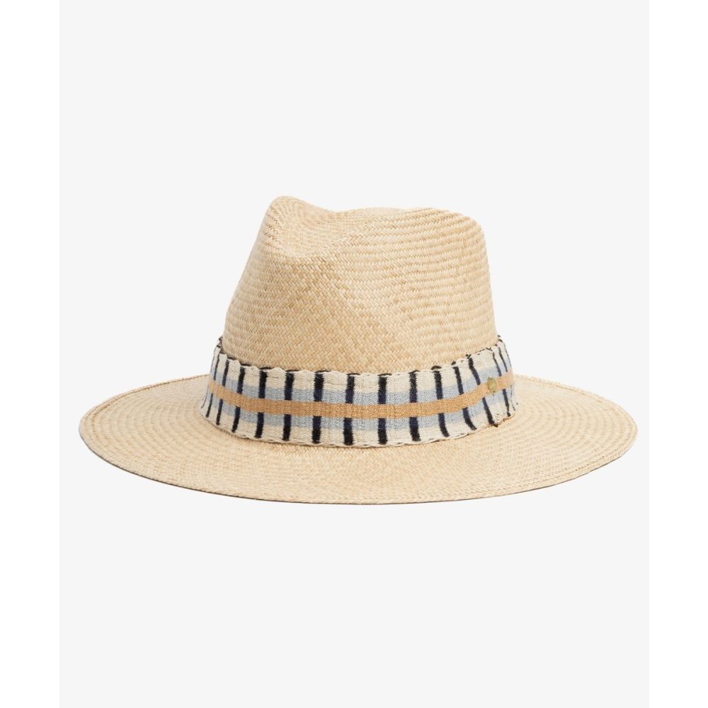 SOMBRERO PANAMA CON CINTA - TOSTADO