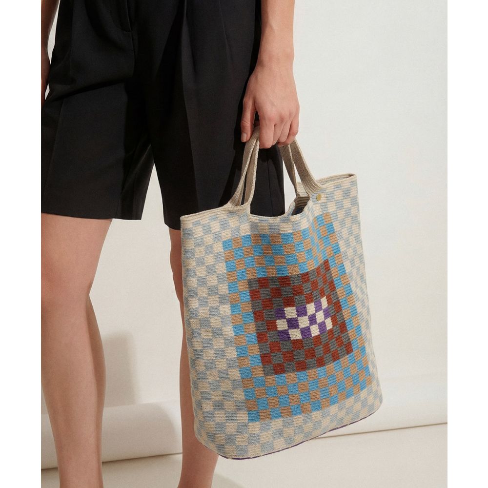 Rhapsody Bag - PELICAN - BLUE & GREY