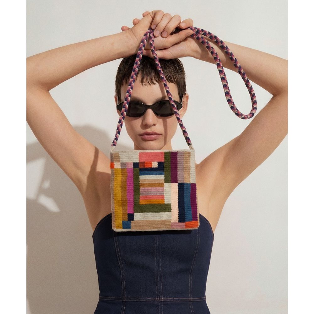 OPERA BAG XL -  BALANCE - TOAST & MULTICOLOR