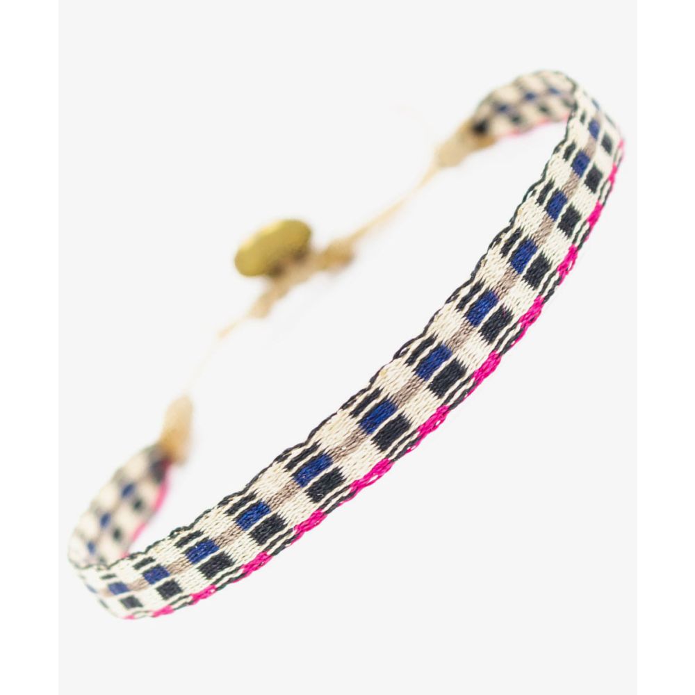 Bracelet Argantina 120 - Beige & Navy 