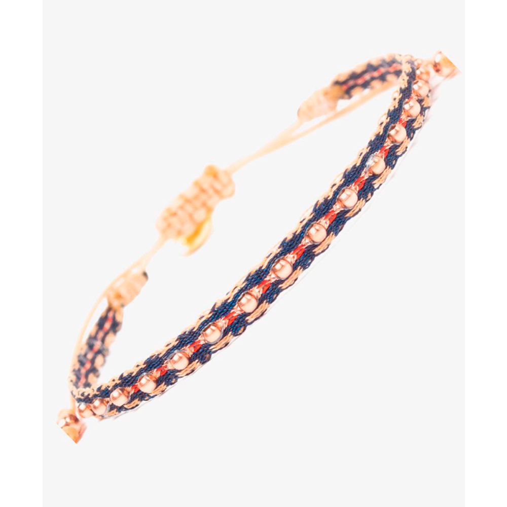 Bracelet Fontana 40 G - NAVY BLUE & RED