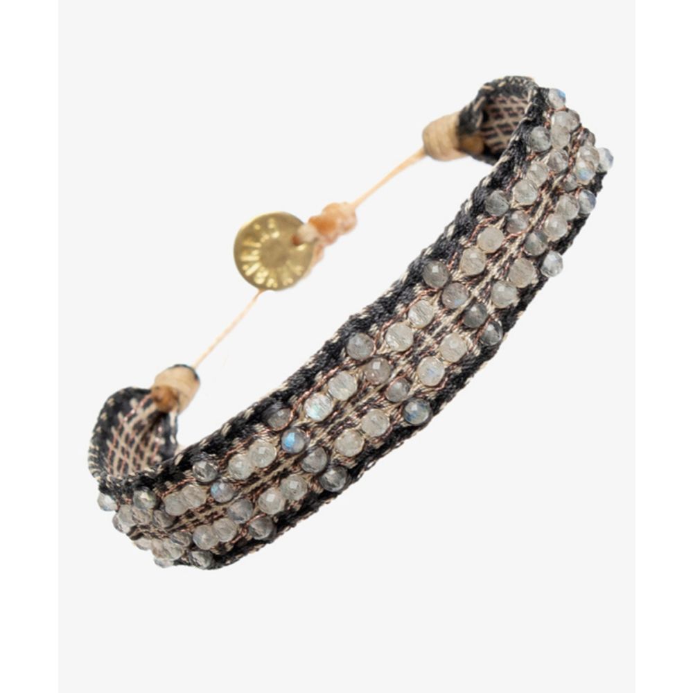 ARGANTINA 1CMX - GRAY WITH LABRADORITE STONE