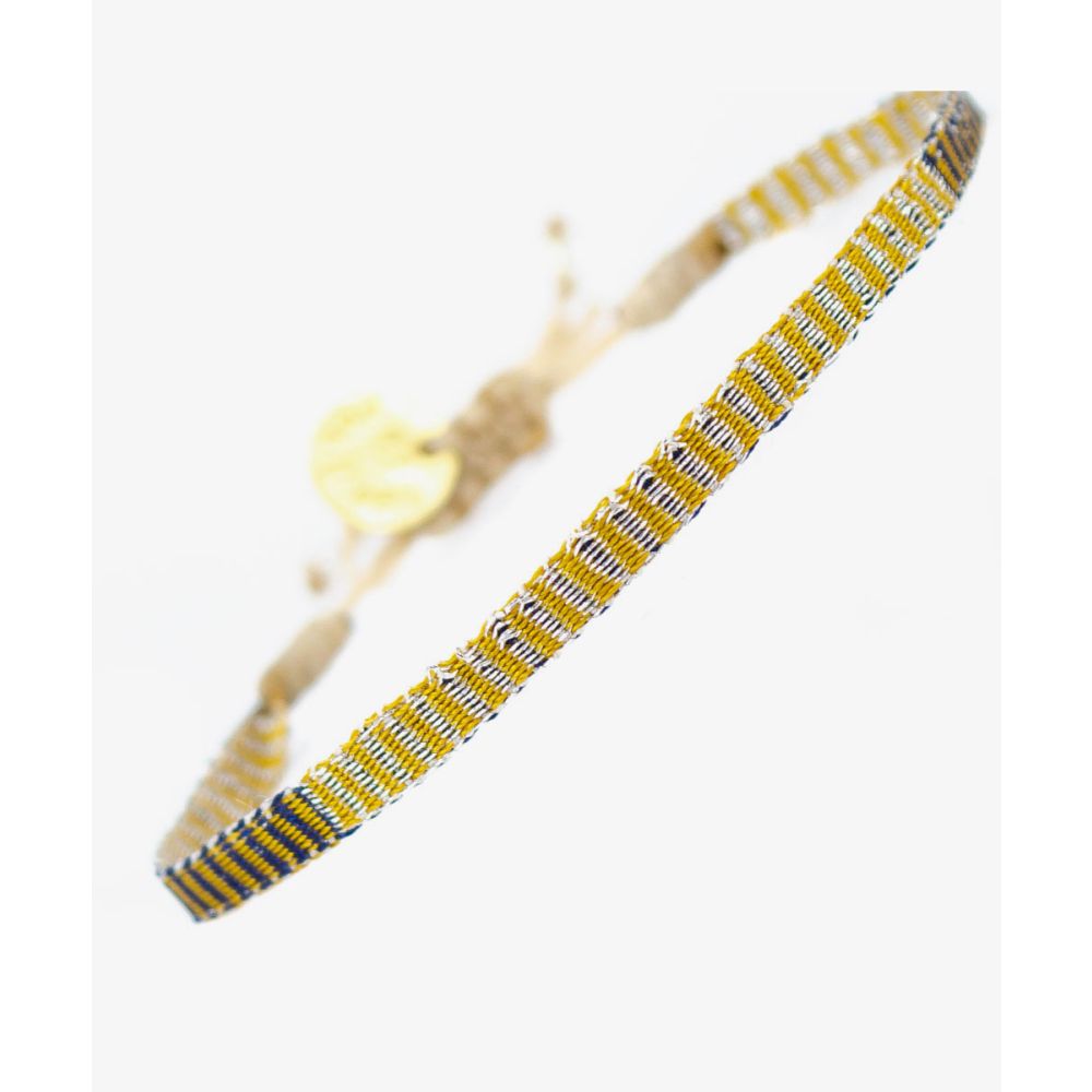 Bracelet Argantina 40 - MUSTARD & SILVER 