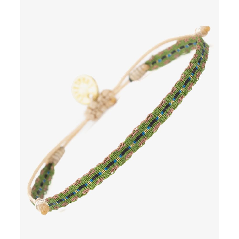Bracelet Argantina 40 - Olive Green & Brown