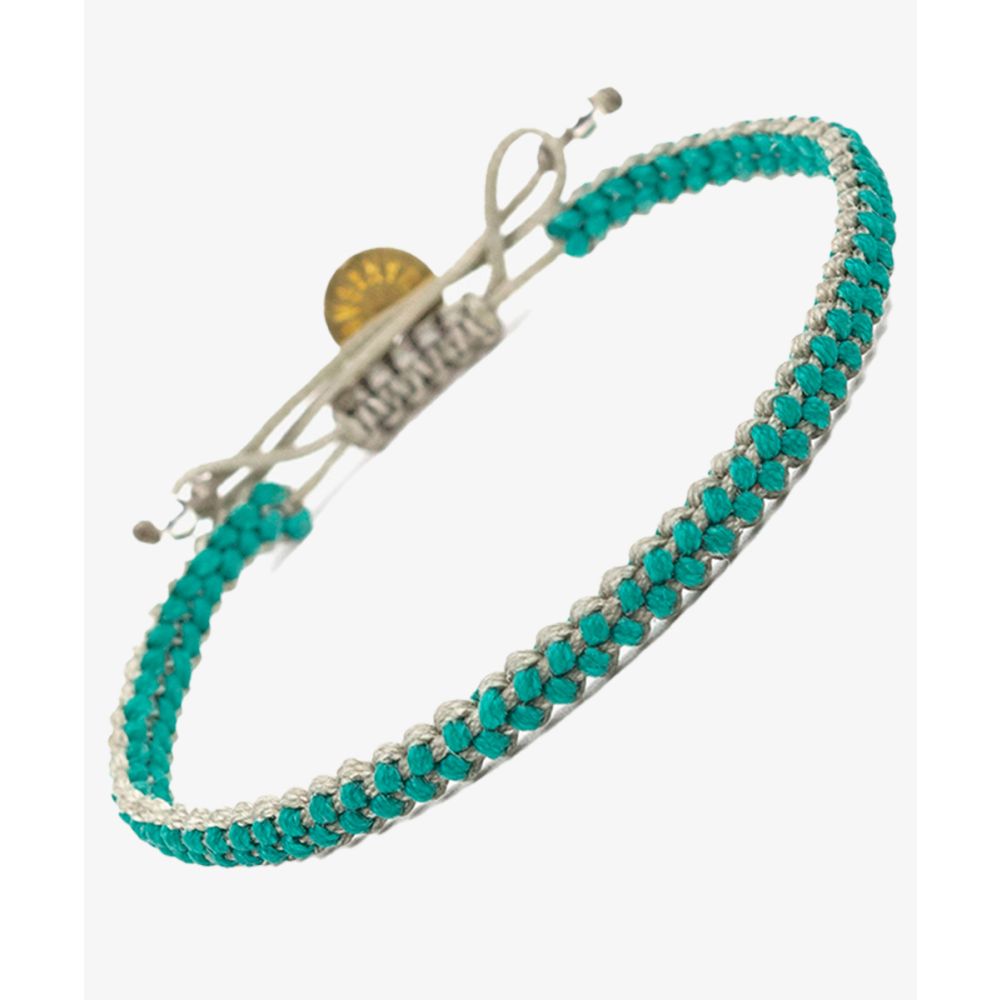 EARTH Bracelet - Grey & Turquoise