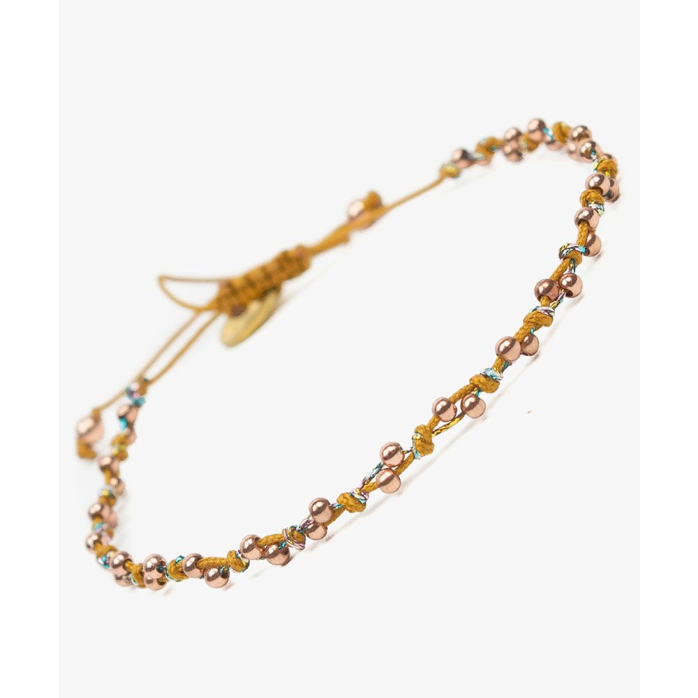 COUNTESS bracelet - rose gold edition - Mustard