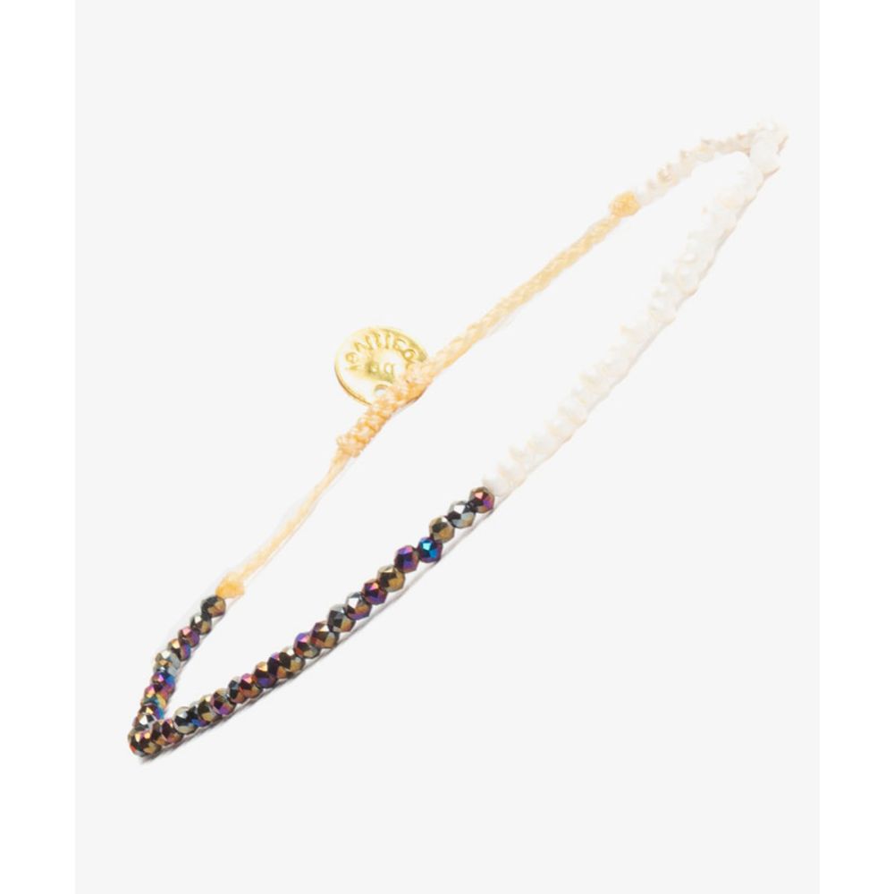 ARIES bracelet -  BABY PEARLS AND RAINBOW PYRITE STONES