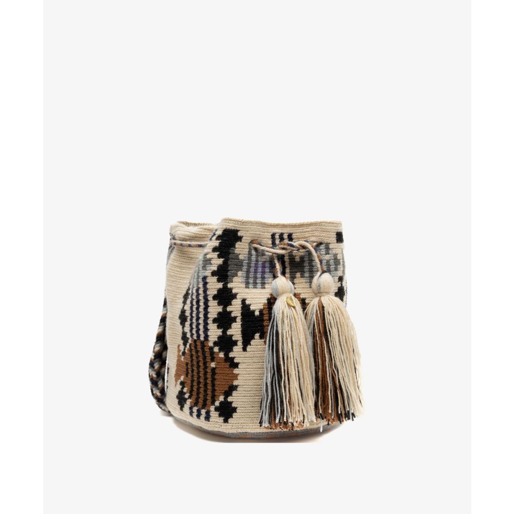 Crossbody Bag M - CEPHEUS - BEIGE & BROWN