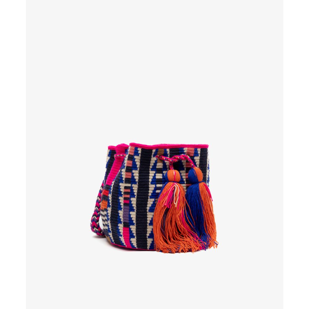 Crossbody Bag M - CORVUS - NAVY & ROYAL BLUE