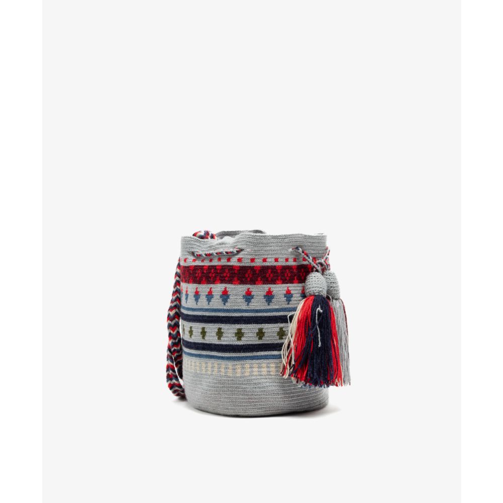 BOLSO CRUZADO M - TAURUS- AZUL Y ROJO