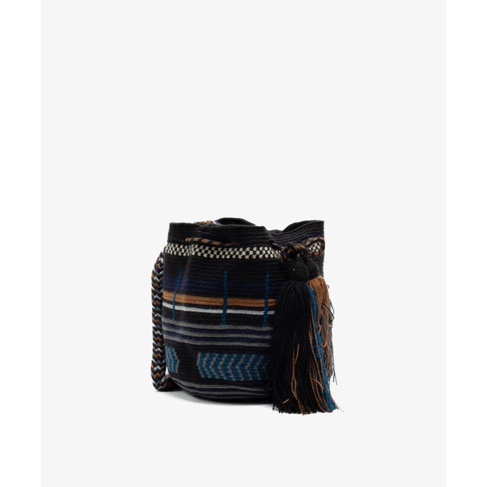 Crossbody Bag M - PYXIS- Black & Grey