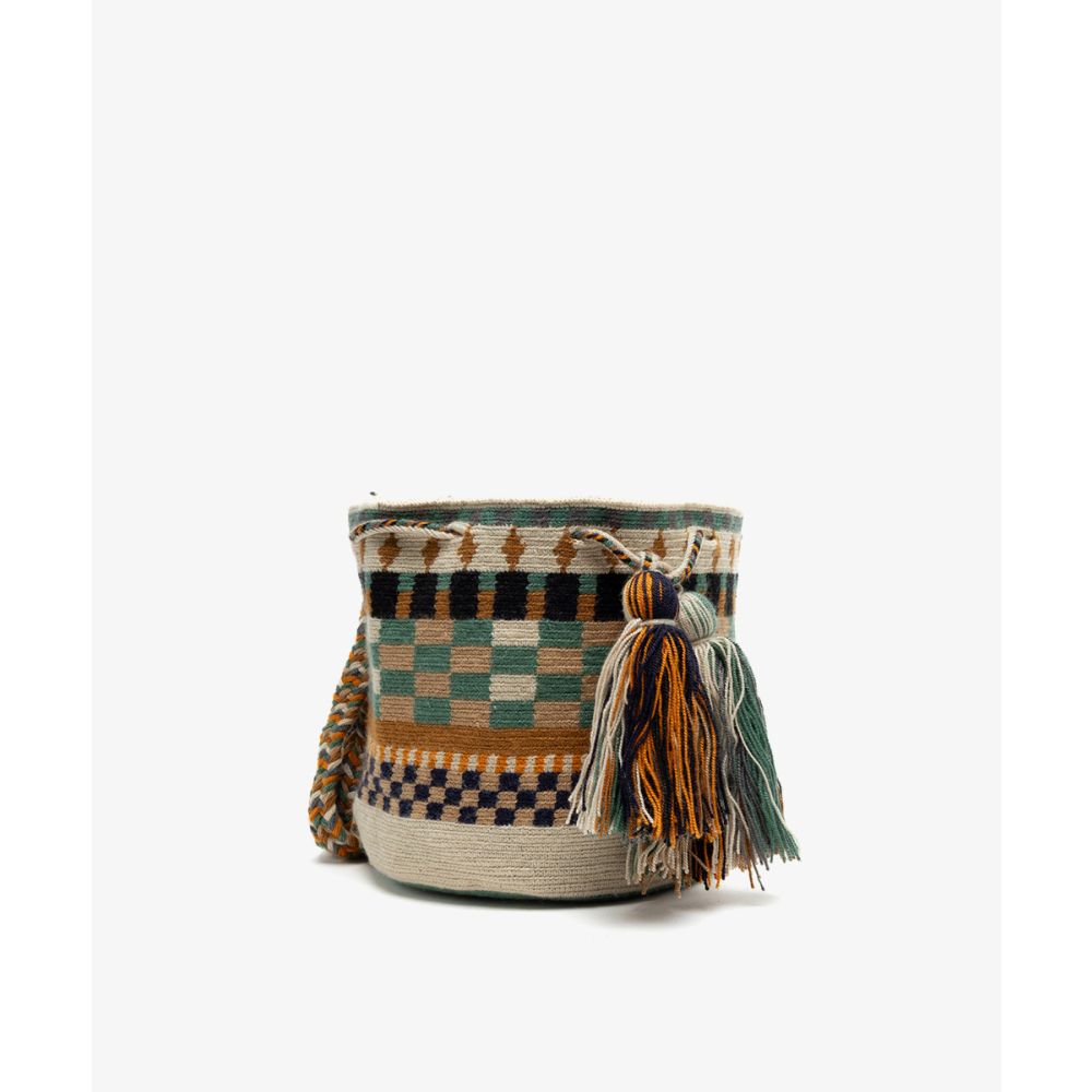 Crossbody Bag M - POSEIDON- TOAST & BEIGE