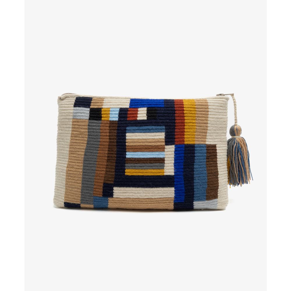 Clutch Bag- BALANCE - NAVY & ROYAL BLUE