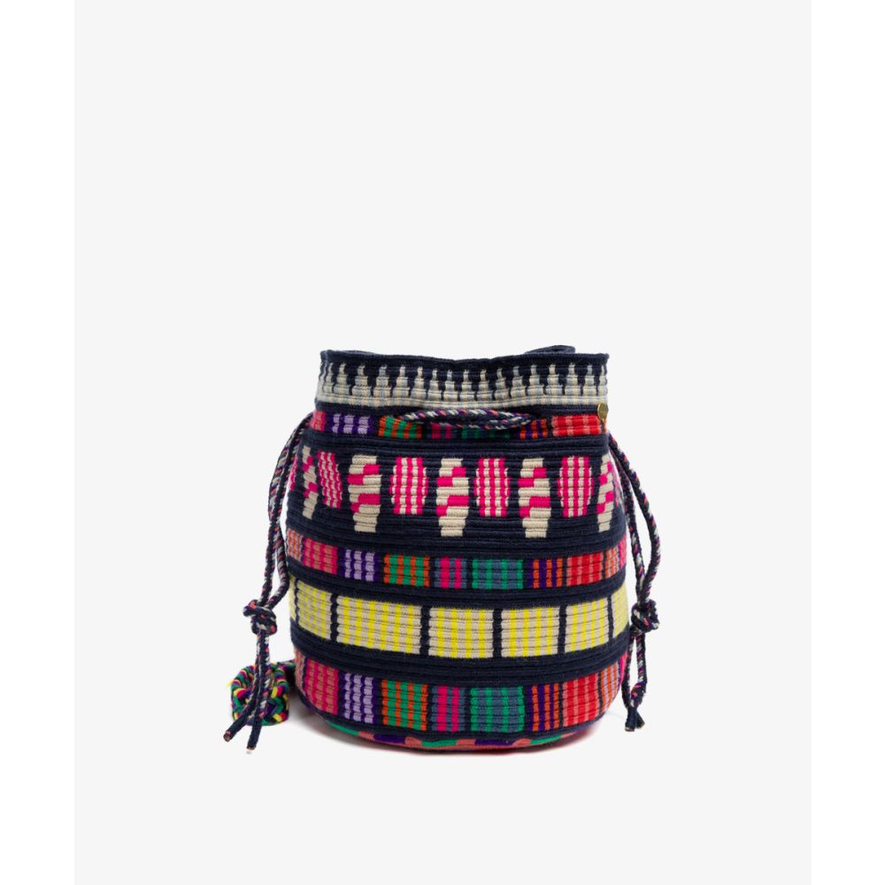 MITRA bag - ARIES - NAVY & MULTICOLOR