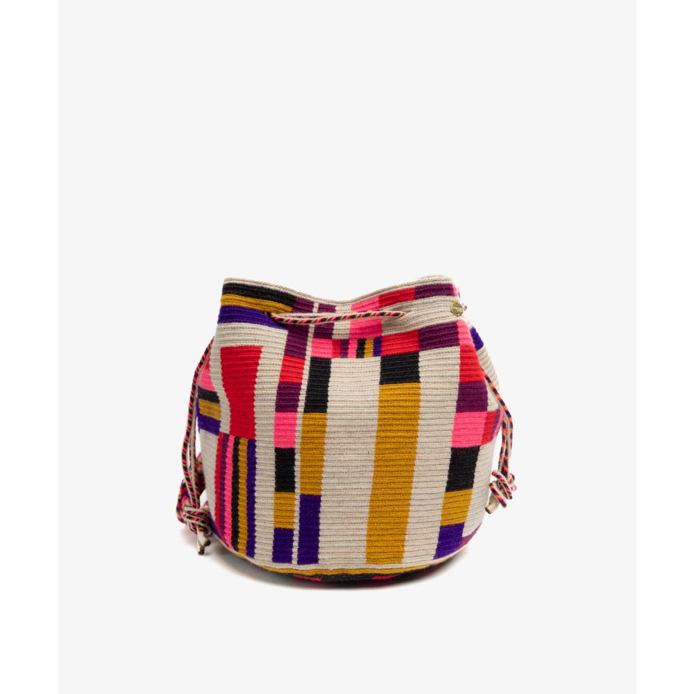 MITRA bag - CAPRICORNUS - BEIGE & MULTICOLOR