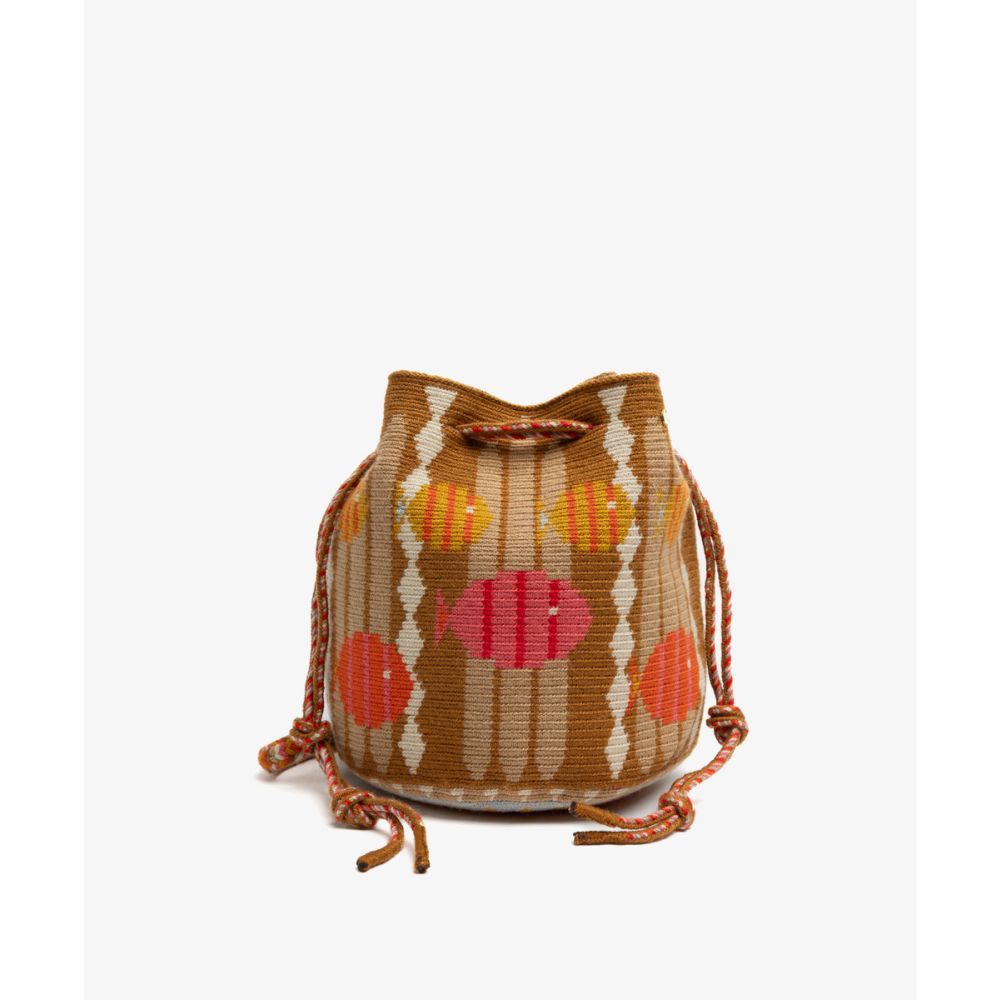MITRA bag -  CEPHEUS - CAMEL & PINK