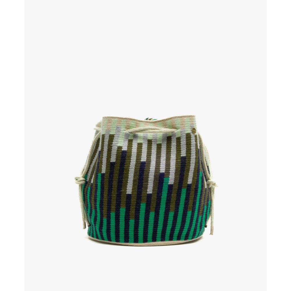 MITRA bag - LYNX - GREEN & NAVY