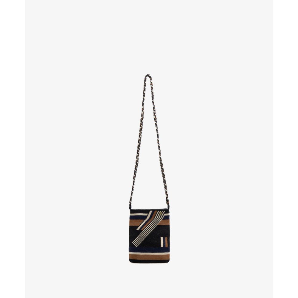 OPERA BAG - AMARANTH - BLACK & BROWN