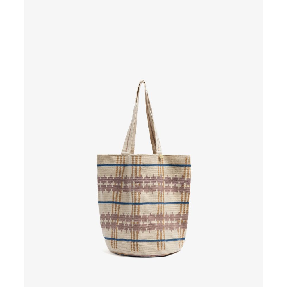 CALA BAG - AQUARIUS - MAUVE & BEIGE