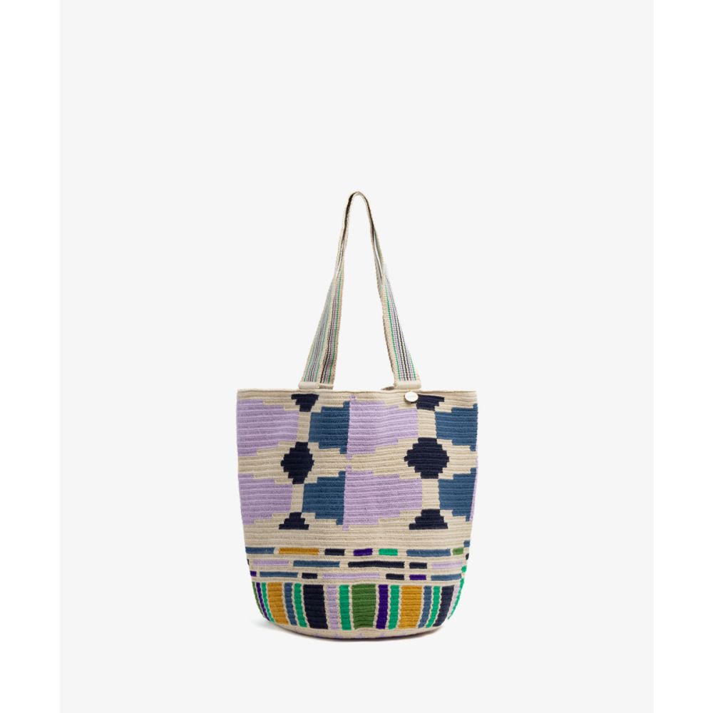 CALA BAG - RIVER - NAVY & LILAC
