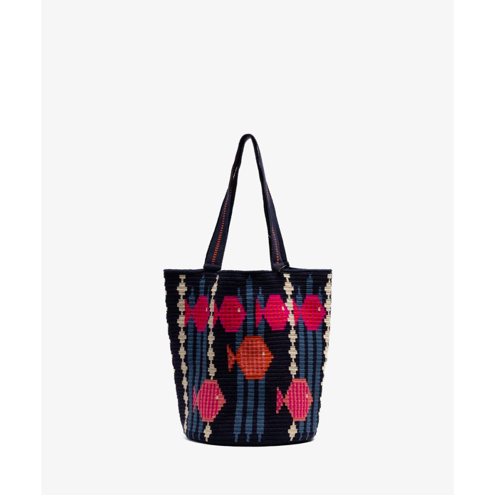 CALA BAG - CEPHEUS - NAVY & PINK