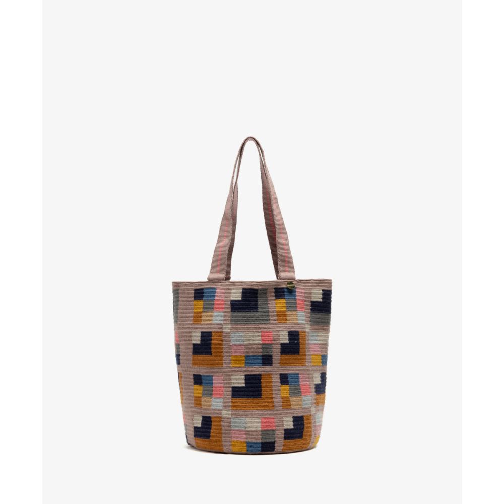 CALA BAG - Beige & multicolor