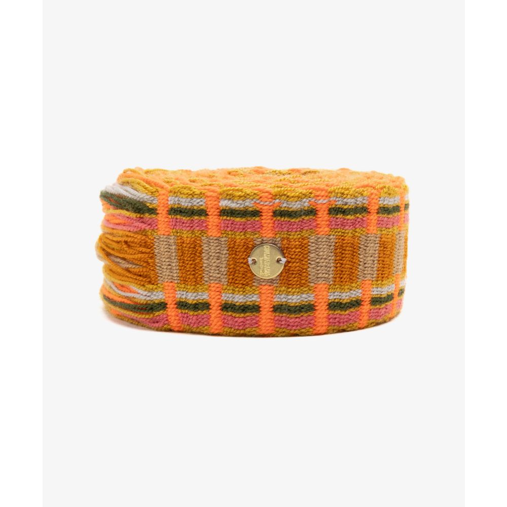 Belt with fringes - YELLOW & ORANGE