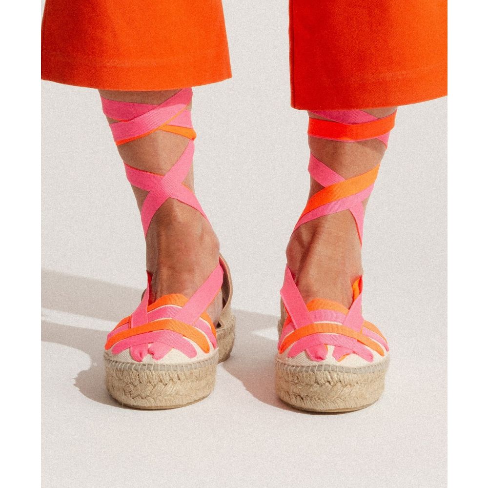 VALENCIANAS - ORANGE & PINK