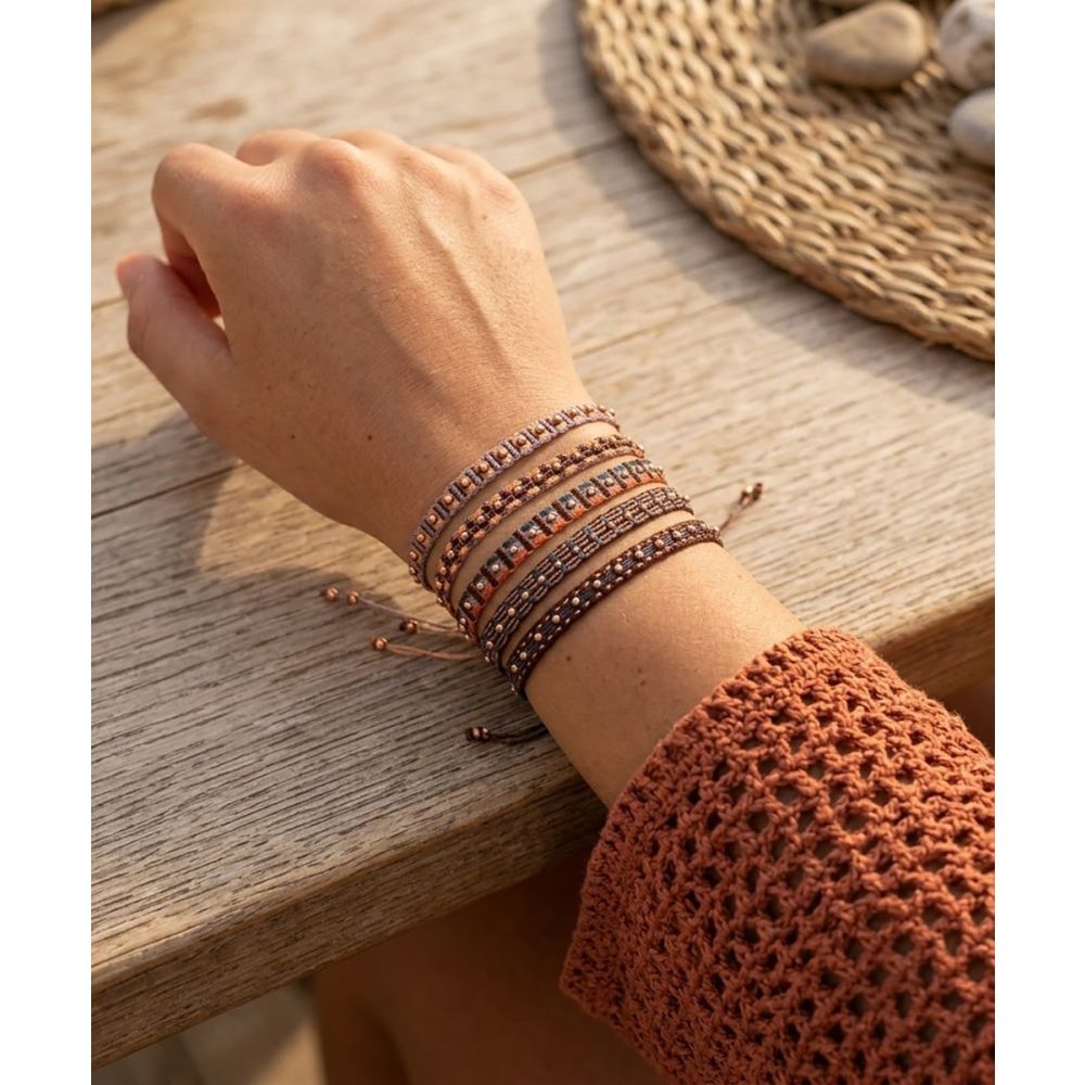 SET PULSERAS - FONTANA 120 MARRÓN