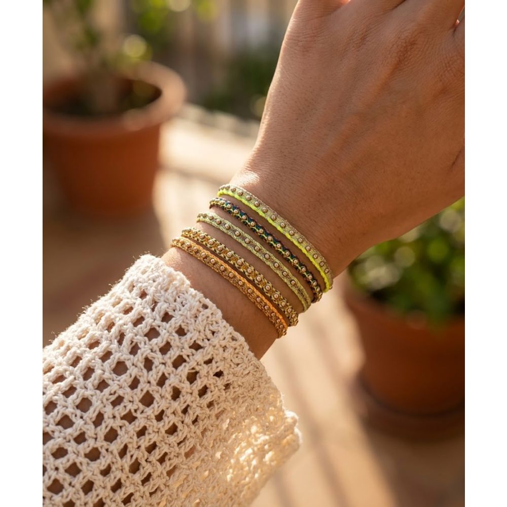 SET BRACELETS - FONTANA 40 YELLOW