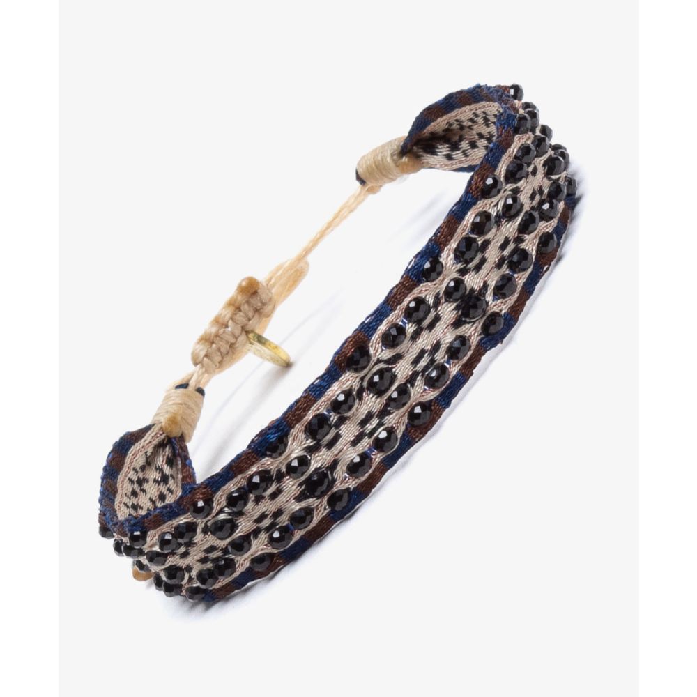 ARGANTINA 1CMX - TOAST AND BLUE WITH Black Pyrite
