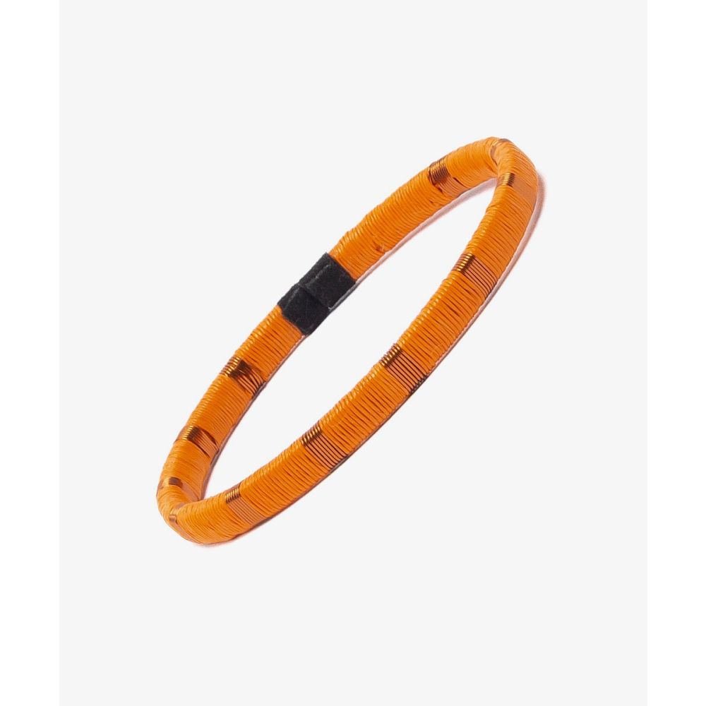 Werregue Color Bracelet, 5 mm Unit - ORANGE & COPPER