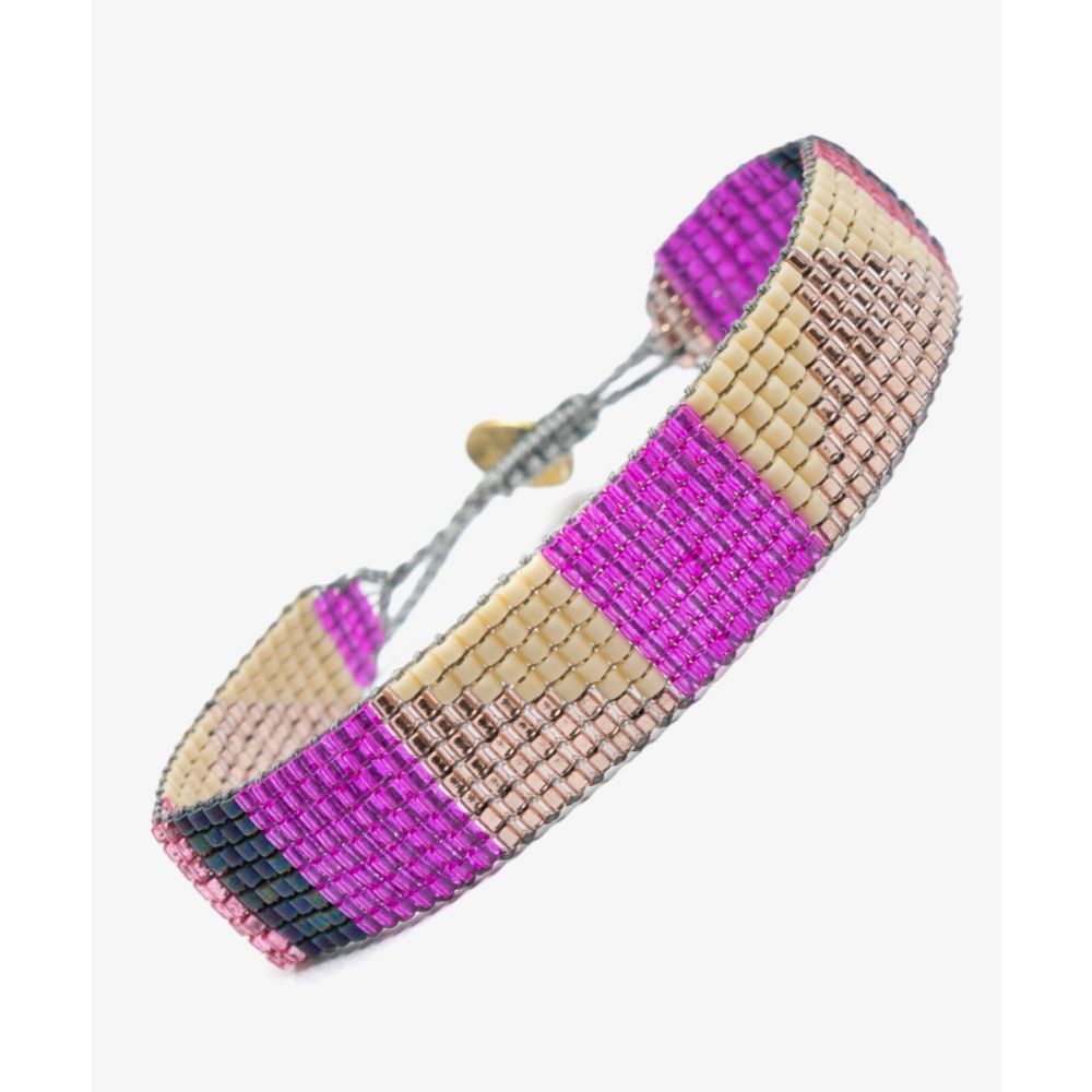 Strass SAN JOSE - Purple & Beige 