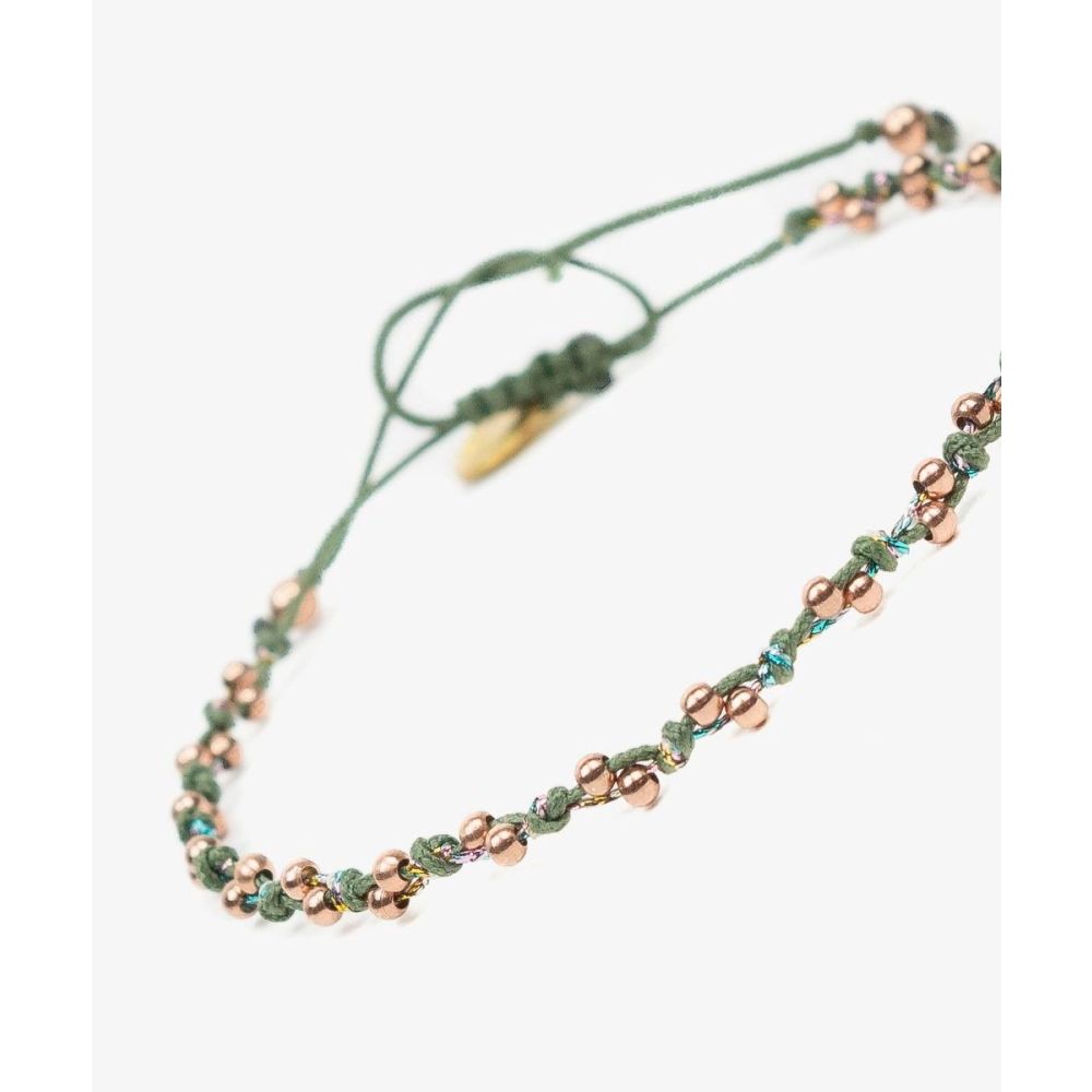 COUNTESS bracelet - rose gold edition - Green